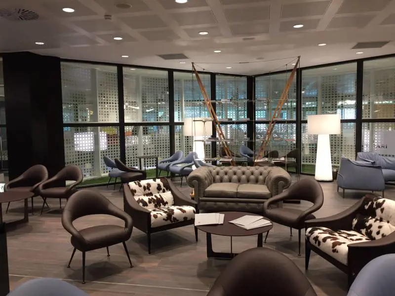 Linate, design e stile italiano per la Vip Lounge "Leonardo"