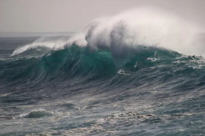Scovata l'onda più alta dell'emisfero australe
