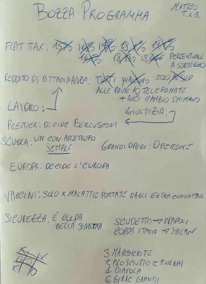 Governo, il contratto? Sul web è da ridere: "Ecco la vera bozza"