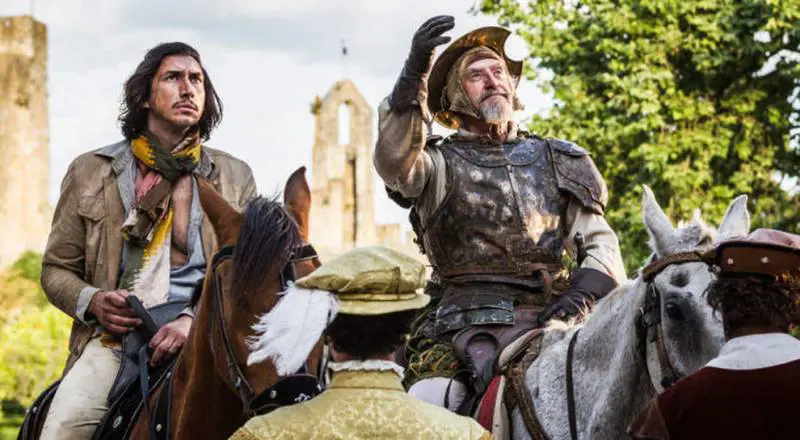 Gilliam-Don Chisciotte porta il film a Cannes e batte i mulini a vento