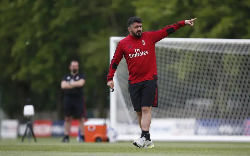 Gattuso su Donnarumma: "Qualche legnata sul muso gli può far bene"