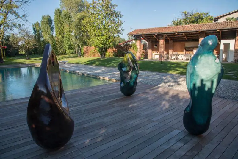 "La mia galleria d'arte a cielo aperto nel parco del Ticino"