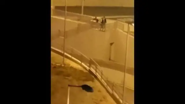 Barletta, cinque giovani lanciano una bicicletta dal cavalcavia