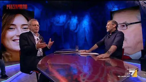 Mentana non lascia il collegamento e Formigli lo "gela" in diretta