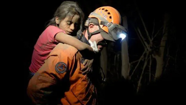 Vulcano Fuego provoca decine di morti in Guatemala