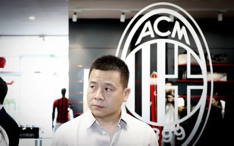Milan, l’ex presidente Yonghong Li è indagato per falso in bilancio