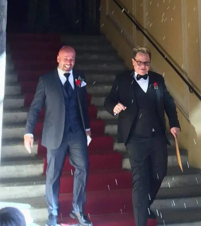 Spyros, primo Masterchef d'Italia, si è unito civilmente col compagno Marco