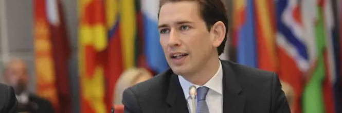 Sebastian Kurz, primo ministro austriaco