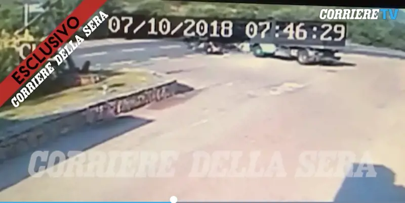 L’incidente a George Clooney: ecco il momento dell’impatto