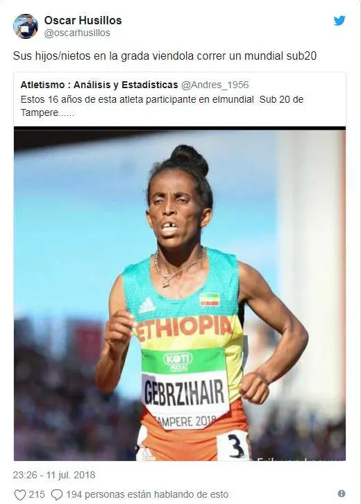 Screenshot tweet da Twitter