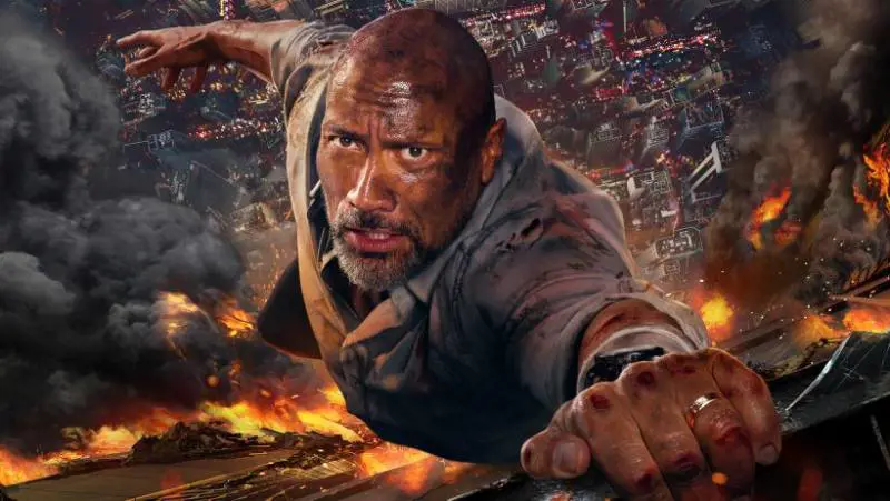 'The Rock' è un padre che sfida l'impossibile in "Skyscraper"