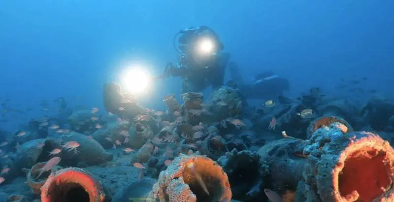 Imperia apre al turismo dei sub con il relitto di una nave romana