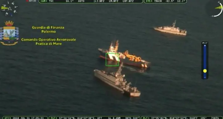 Palermo, sequestrate 20 tonnellate di hashish nascoste in una nave