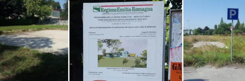 Sisma, l'asilo nido fantasma: da anni cantiere abbandonato
