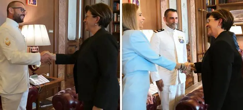 Trenta incontra i marò: "Forze politiche e civili vicine ai nostri fucilieri"