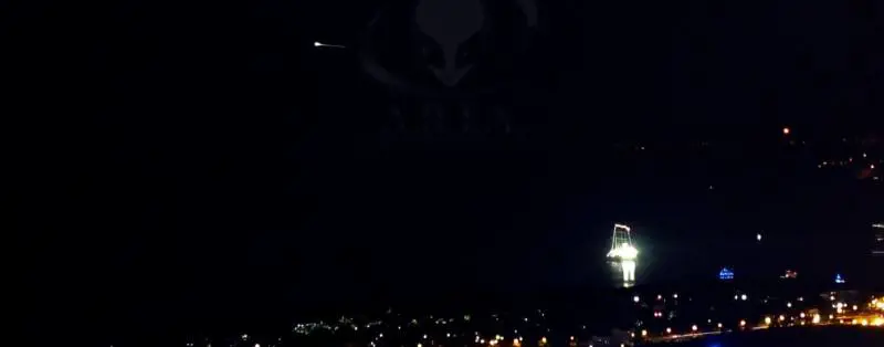 Avvistata la scia di un meteorite a Ventimiglia