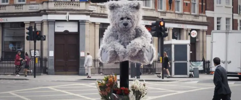 L'inquinamento a Londra si combatte con un orsetto high-tech