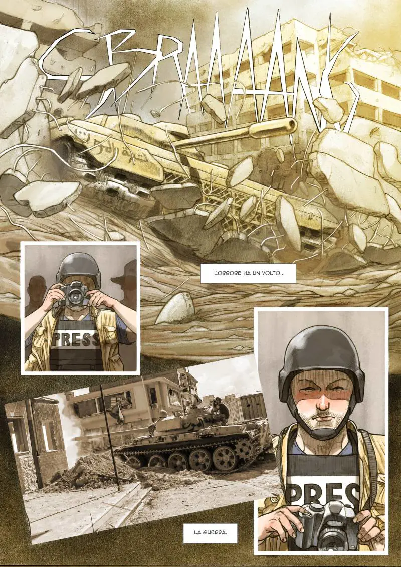 Biloslavo e Micalessin: raccontare la guerra a fumetti 