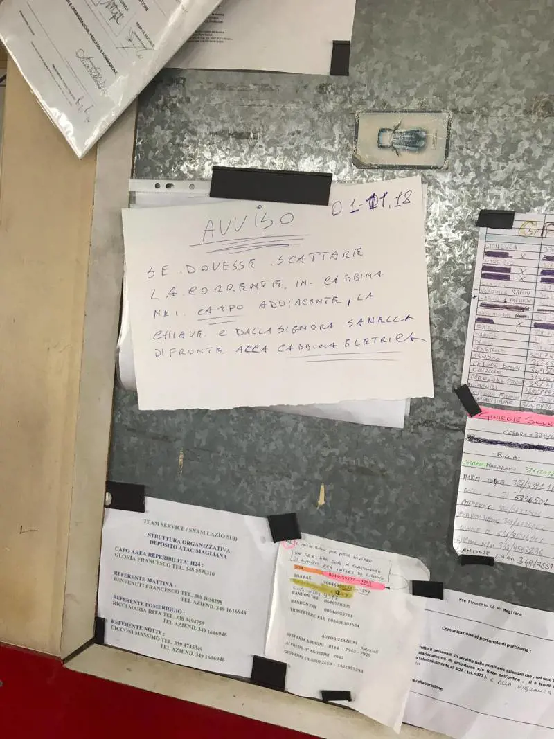 Atac, la cabina elettrica del deposito resta "ostaggio" dei rom