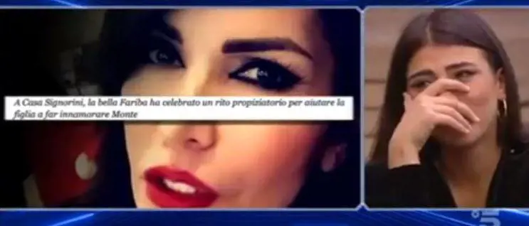 Gf Vip, dopo il rito magico parla la mamma di Giulia: "Uno scherzo"