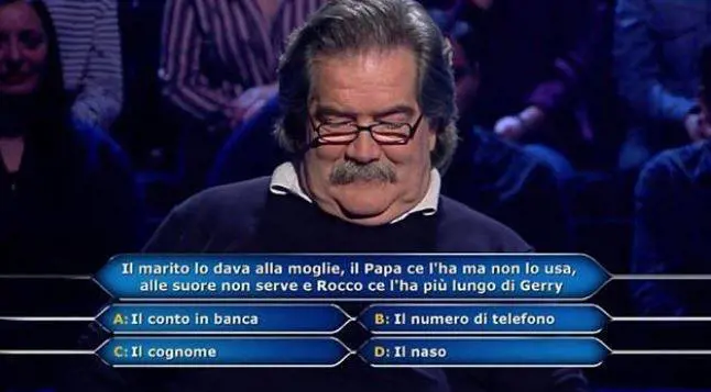 "Rocco ce l'ha più lungo di Gerry". Imbarazzo in studio per Scotti