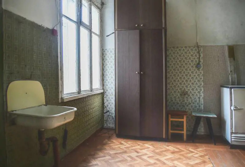 La casa dove visse Dalia Grinkevičiūte a Šilalė. Tornata in Patria da clandestina nel 1950 con la madre malata che voleva essere seppellita nella sua terra, venne processata e nuovamente deportata in Siberia.