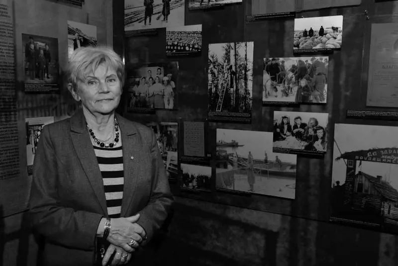 Teresė Birutė Burauskaitė, direttrice del Centro Ricerca sul Genocidio e la Resistenza all’interno del Museo delle Occupazioni e della lotta per la Libertà a Vilnius. Il museo è nell’ex palazzo del KGB. Sede delle SS durante l’occupazione nazista.