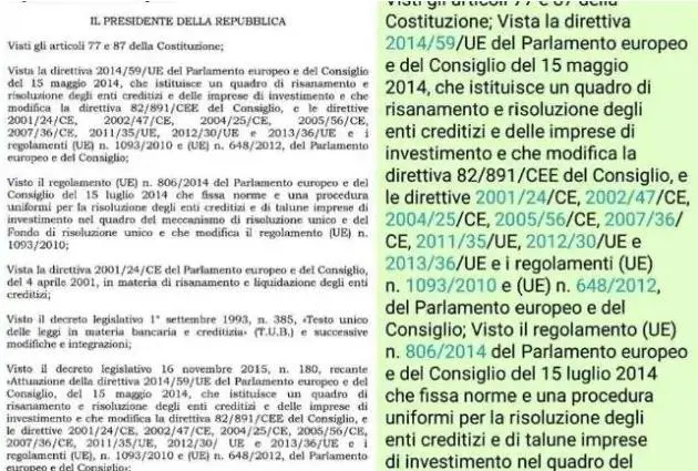Carige, il decreto del governo è copia-incolla di quello di Gentiloni