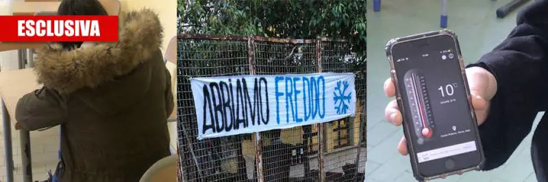 Temperature siberiane a scuola, ondata di proteste negli istituti romani