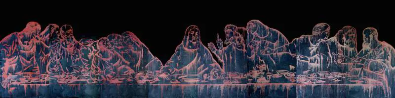 "The Last Supper", opera di Wang Guangyi