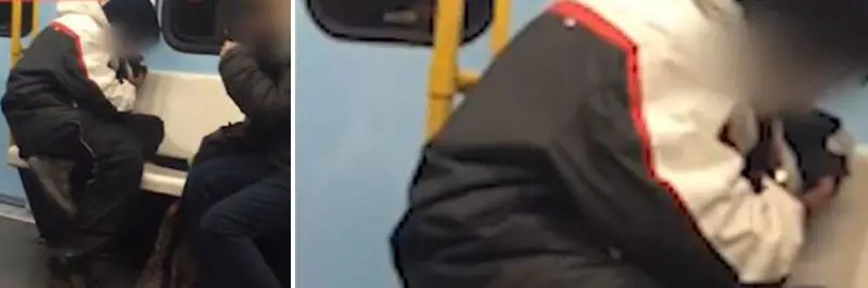 Drogati fumano eroina sulla metropolitana di Milano