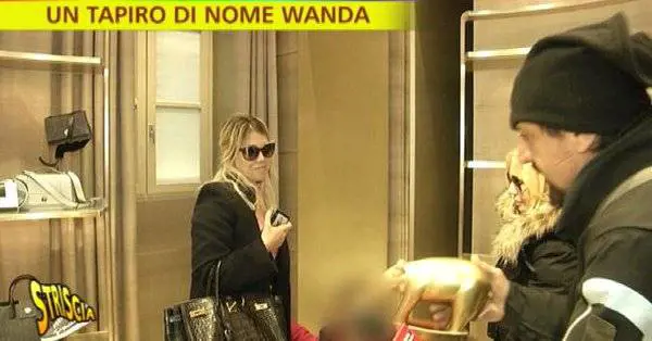 Tapiro d'Oro a Wanda Nara: ''Il contratto? Si rinnova, si rinnova''
