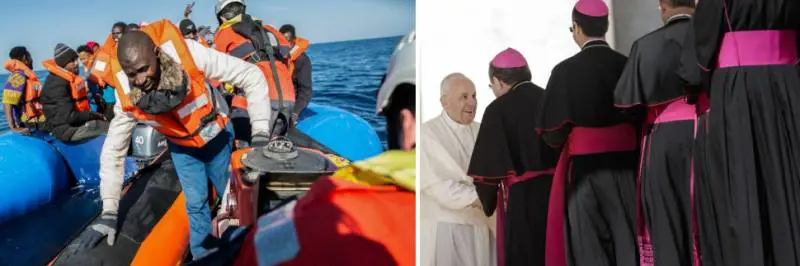 Il dl Salvini chiude i rubinetti ​per i migranti. E ora la Chiesa apre il portafogli
