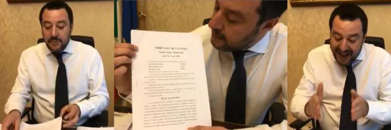Diciotti, Salvini: "Pronto all'ergastolo: è mio dovere difendere la Patria"