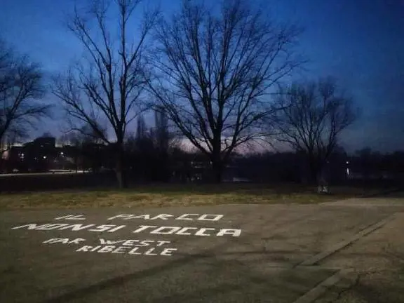 Un parco più bello e sicuro? I centri sociali scatenano il no