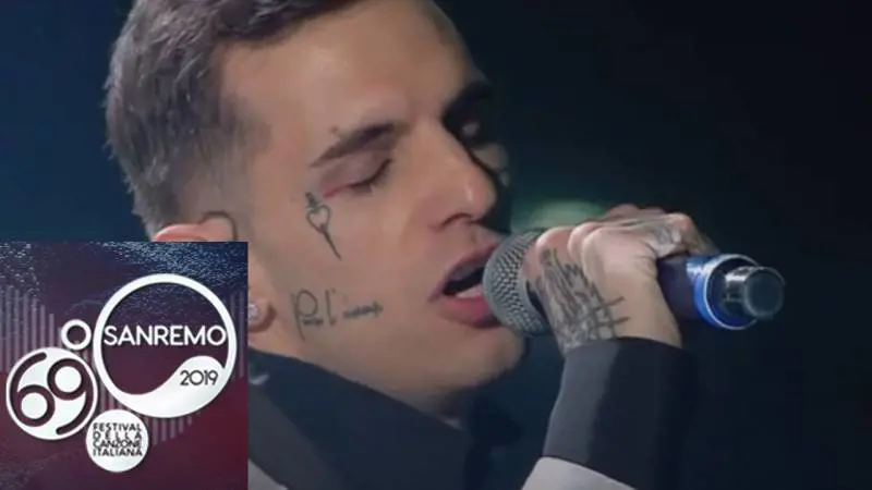 Sanremo, bufera su Achille Lauro. Striscia: "Canzone è inno all'ecstasy". Ma lui smentisce