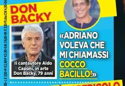 Don Backy su Adrian: "É un flop. Aspettavo da 50 anni questo momento”