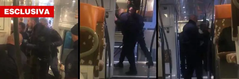 Le urla, poi il gas dei francesi: il blitz choc a bordo del treno