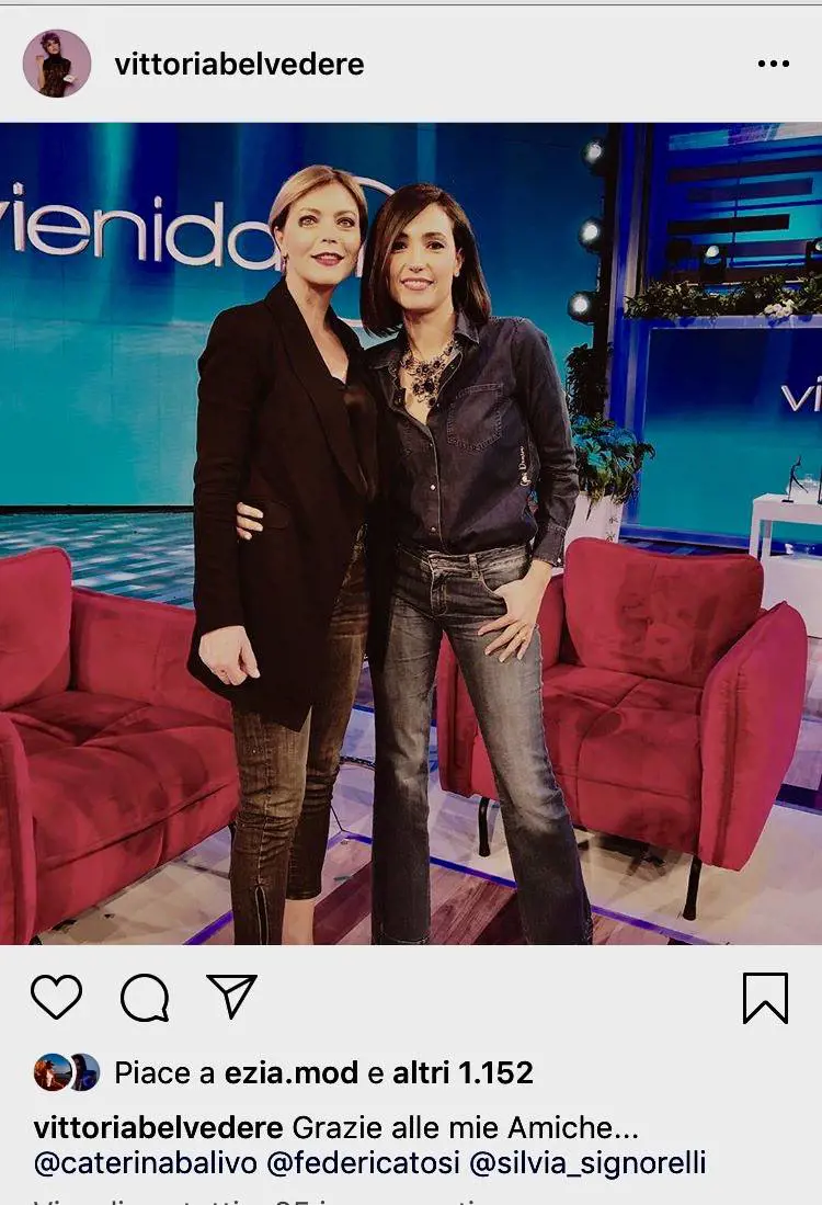 Vittoria Belvedere: "Ero sul set quando mi è esplosa la tiroide"