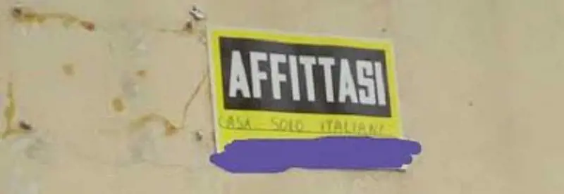 "Niente affitto agli stranieri". Polemica sull'annuncio a Pescara