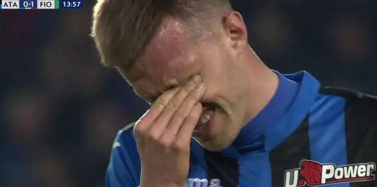 Atalanta-Fiorentina, Ilicic scoppia a piangere ricordando Astori