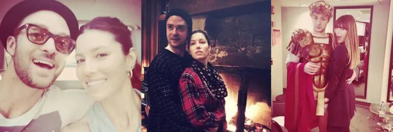 Justin Timberlake fa gli auguri alla moglie Jessica Biel
