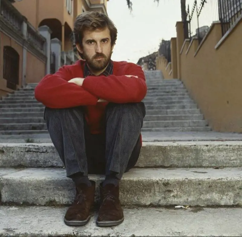 Nanni Moretti sul set del nuovo film 
