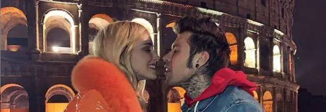 Chiara Ferragni e la notte magica a Roma con Fedez