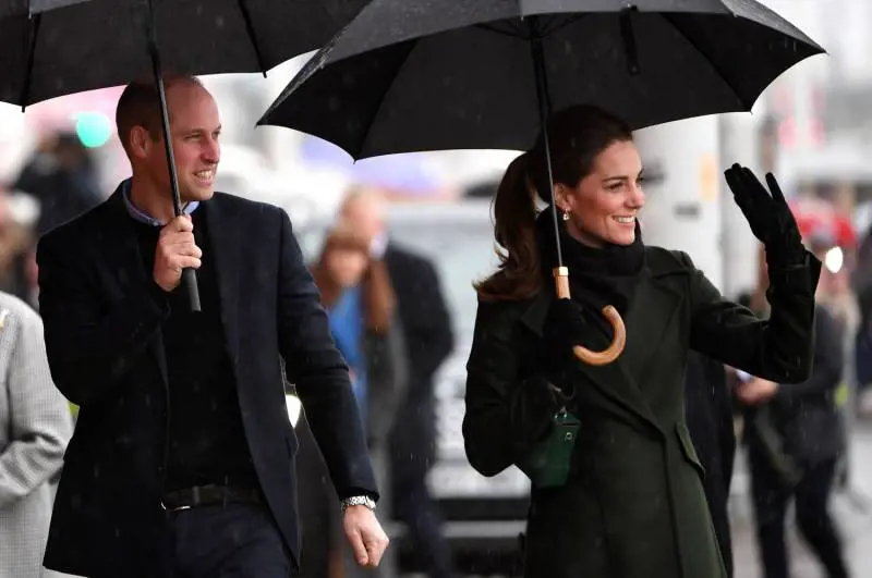 William e Kate commossi dall'omaggio a Diana
