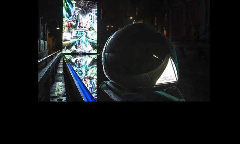 Leonardo e la forma dell'acqua, installazione evento alla Conca dell'Incoronata