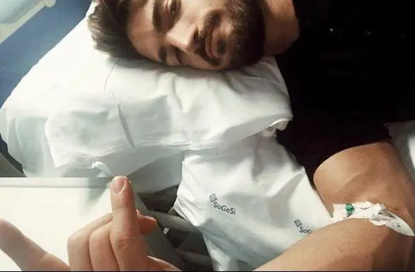 Mariano di Vaio ricoverato: "Ed è così che va la vita"