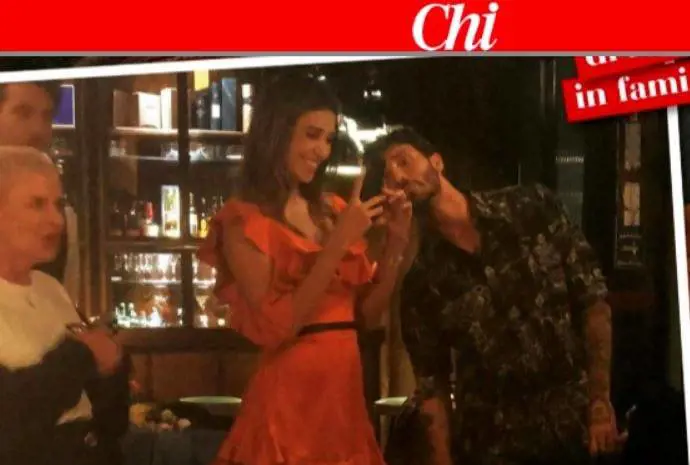 Belen Rodriguez e Stefano De Martino mai cosi vicini