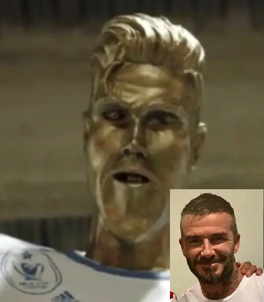 Il premio imbarazzante di David Beckham