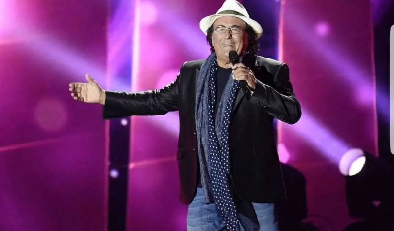 Al Bano riceve gli auguri di Loredana e Romina      